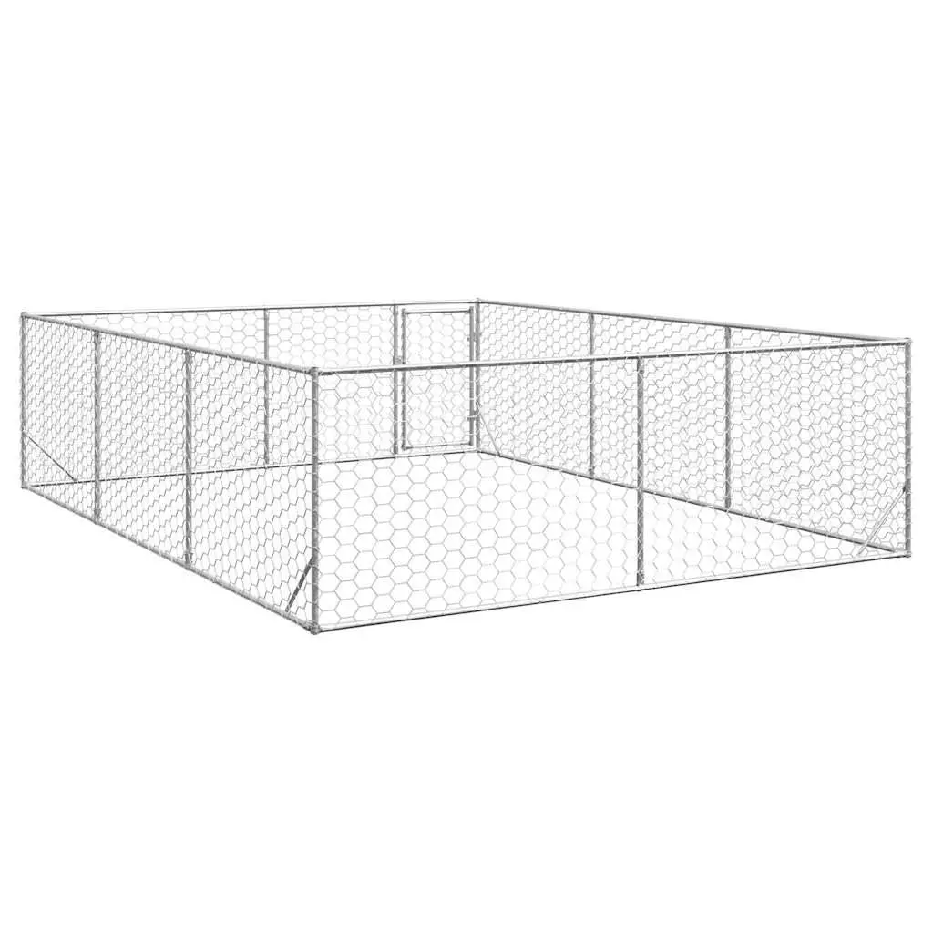 3x4x1m Dog Kennel for Outdoor Use