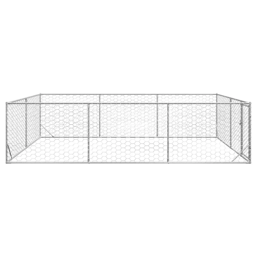 3x4x1m Dog Kennel for Outdoor Use