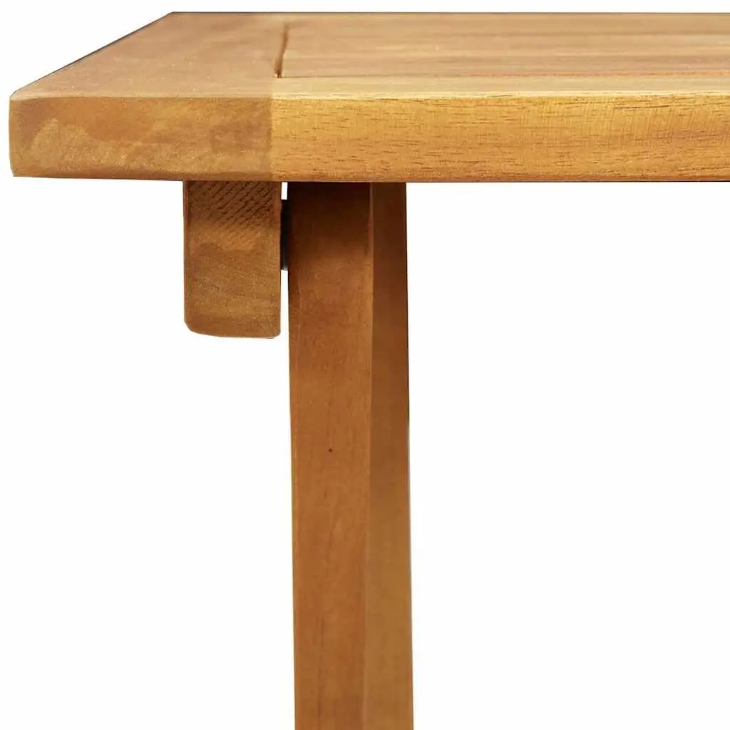 Folding Garden Table Acacia Wood Natural 60x60x72cm