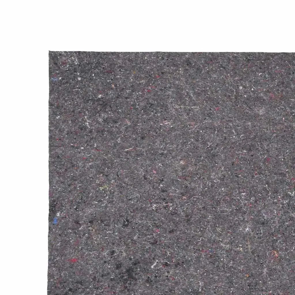 Non-slip Floor Protection Fleece 10m x 1m Grey Absorbent Non-woven Material for Painting Dust Cover