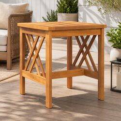 Practical Side Table for Outdoor Living Spaces