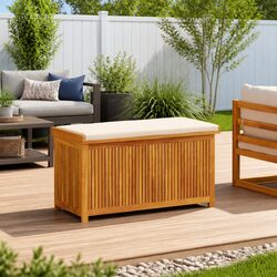 Practical Outdoor Storage for Cushions and More
