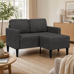 Perfect Fit: L-Shaped 2-Seater Sofa with Chaise Lounge