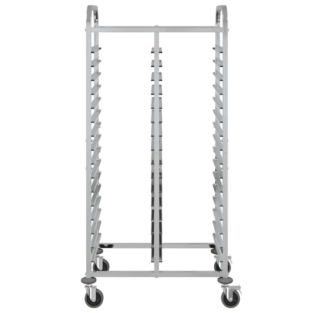 Tray Trolley with 32 GN Container Capacity Stainless Steel Kitchen Catering