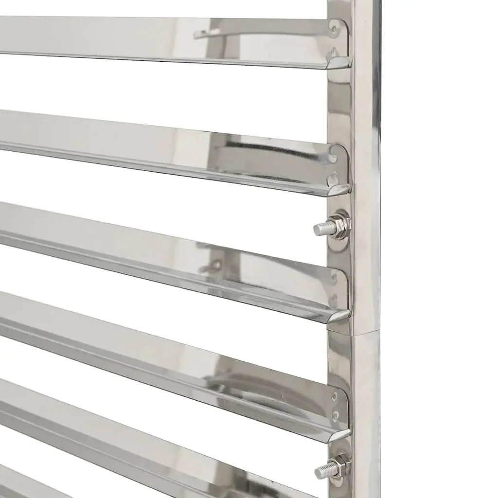 Tray Trolley with 32 GN Container Capacity Stainless Steel Kitchen Catering