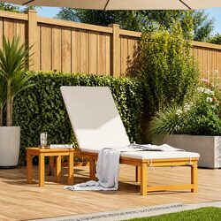 Versatile Sun Lounger for Outdoor Relaxation
