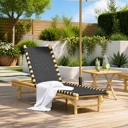 Practical Sun Lounger for Your Patio or Garden Retreat