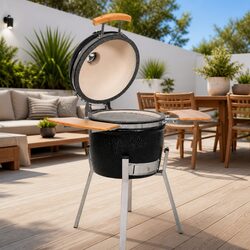 Practical 33cm Kamado Grill for Everyday Use