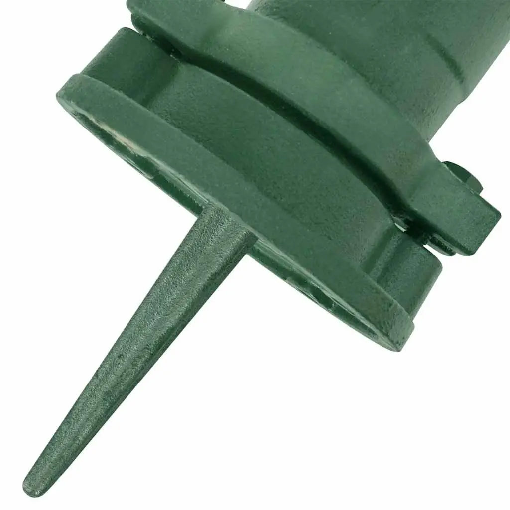 Manual Cast Iron Garden Water Pump Green Ground Water Extraction System 6 Metres