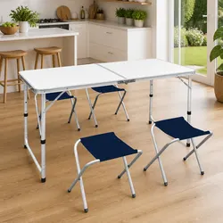 Practical Foldable Camping Table Set for Any Adventure