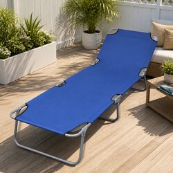 Versatile Folding Lounger for Beach or Garden Use