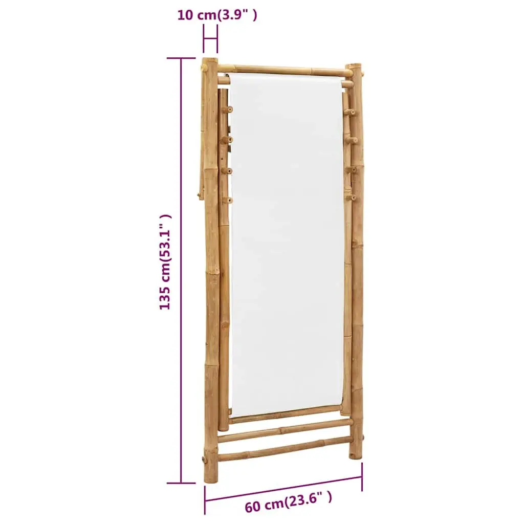 Bamboo Deck Chair for Garden and Patio Use
