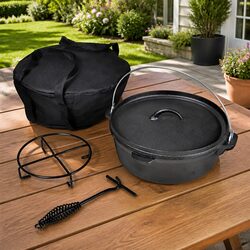 5.6L Dutch Oven: Perfect for Family Meals and Gatherings