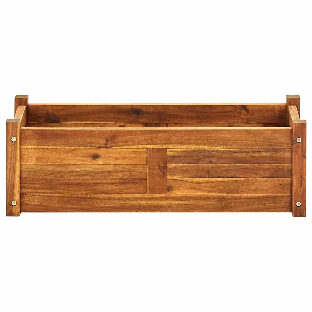 Garden Raised Bed Wooden Planter Box Outdoor Vegetables Herbs Flowers Balcony