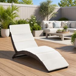 Folding Sun Lounger for Garden - Convenient and Comfortable