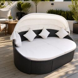 Practical Sun Lounger for Relaxation in Any Outdoor Space