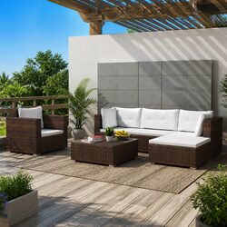 Ideal 6 Piece Lounge Set for Your Outdoor Living Area