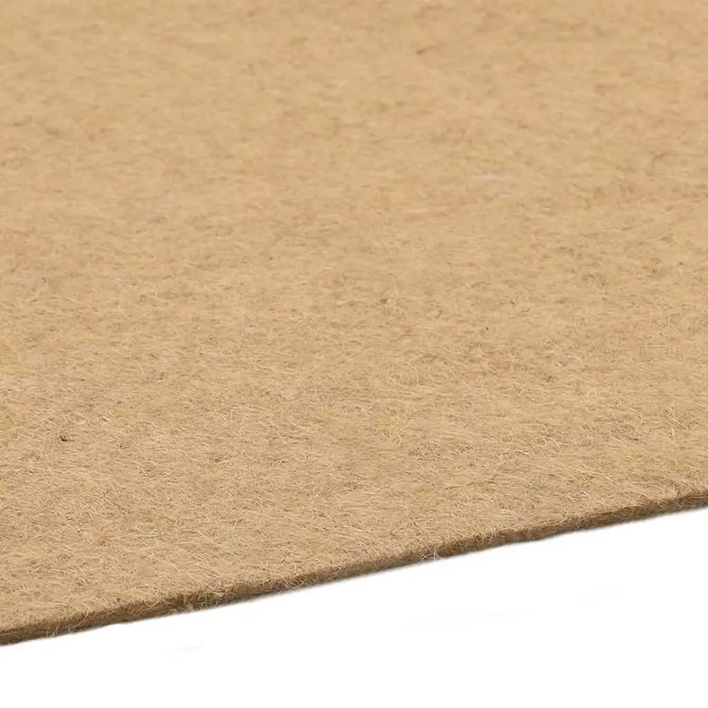 Pet Hemp Mat Brown 0.5x5m for Small Animals Rabbits Guinea Pigs