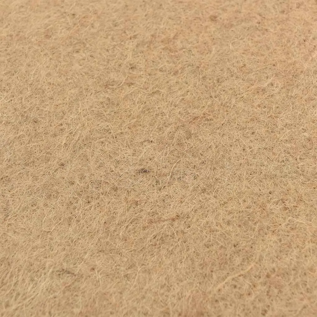 Hemp Rodent Mat 1x5 m Brown Small Animals Bedding