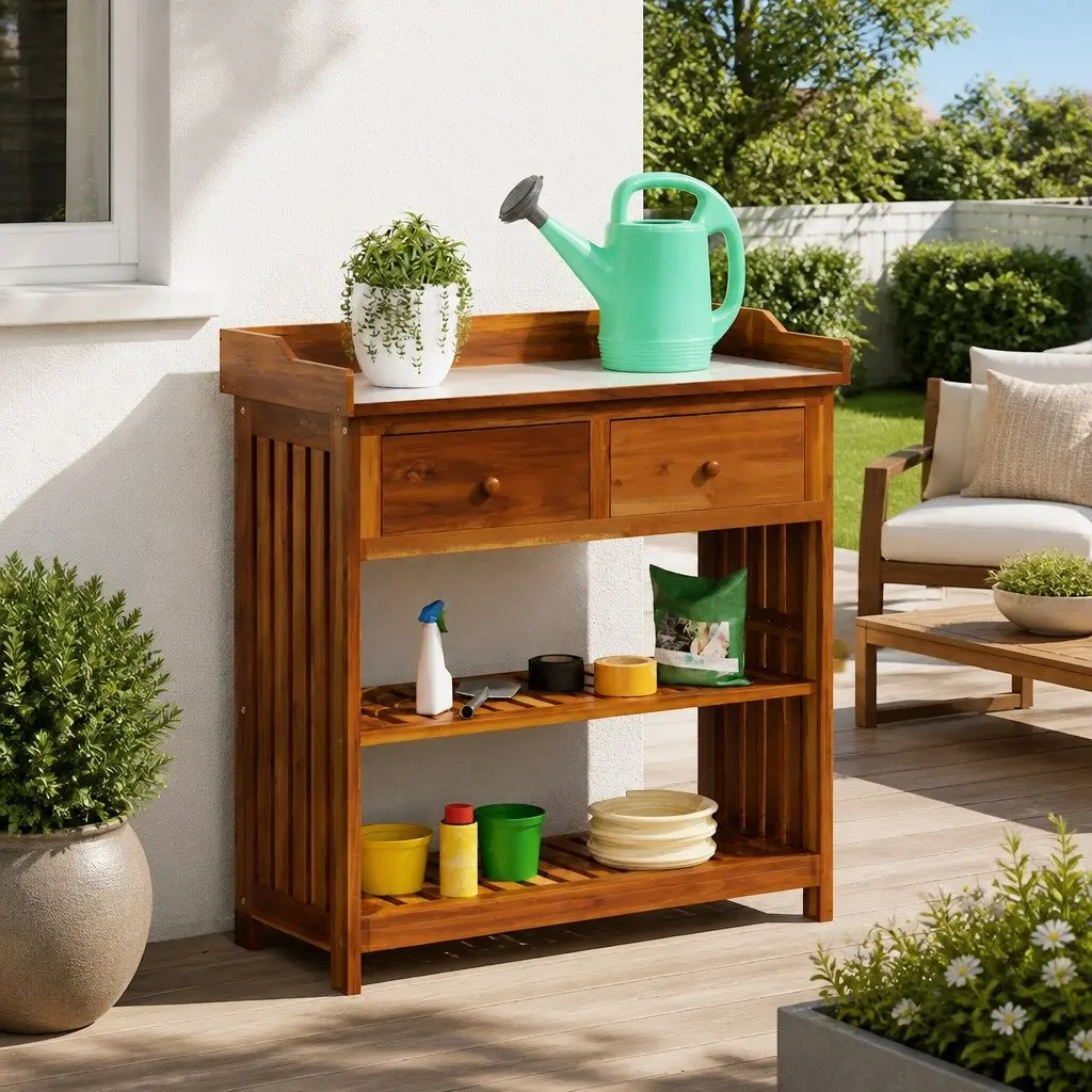 Garden Cabinet for Tool Storage