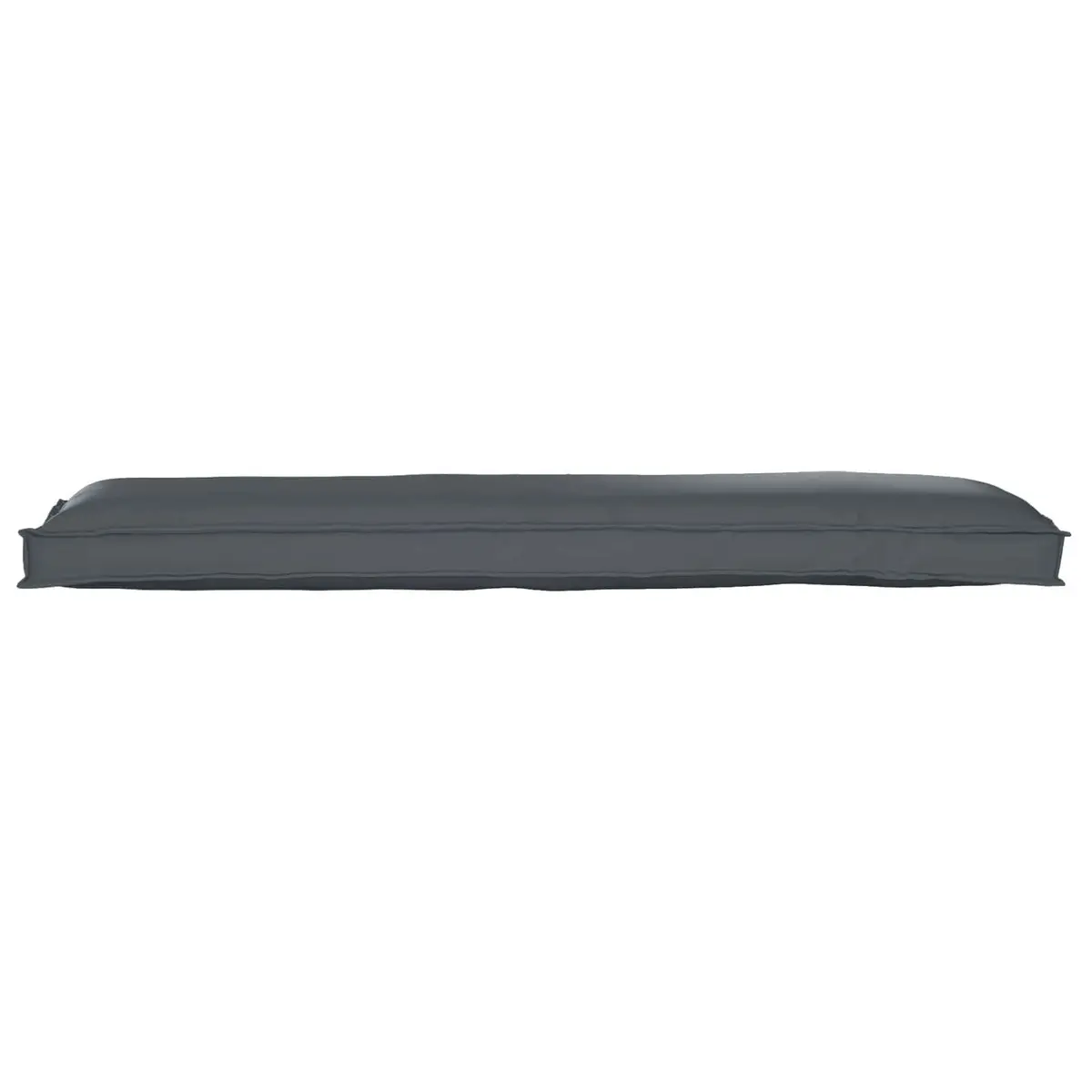 Cushion Water-Resistant Oxford Fabric 150x40x8cm Anthracite Indoor Outdoor Use