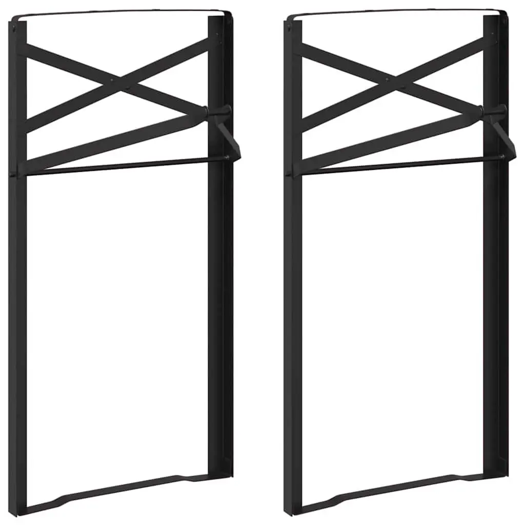 Black Table Legs for Home or Garden Use