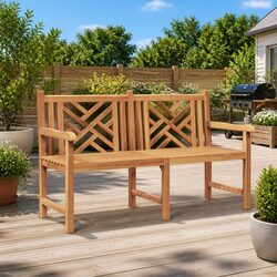 Versatile Outdoor Bench for Gardens and Patios