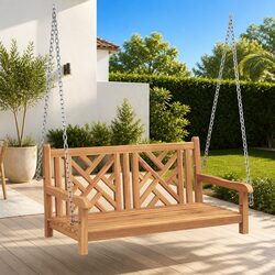 Practical Garden Swing Bench for Cozy Outdoor Areas