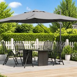 Versatile Cantilever Parasol for Gardens and Terraces