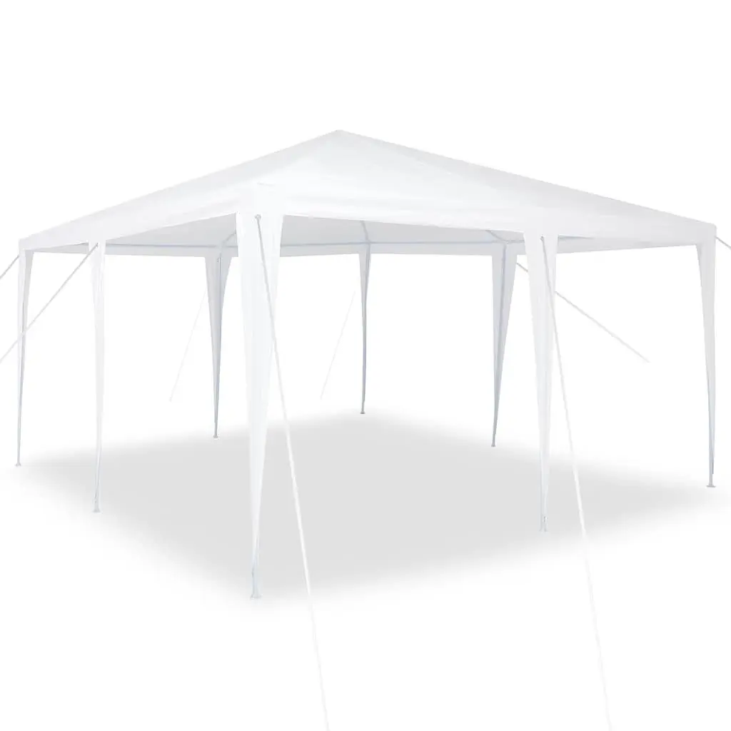 Party Tent Polyethylene and Steel Frame 400x400x266cm White