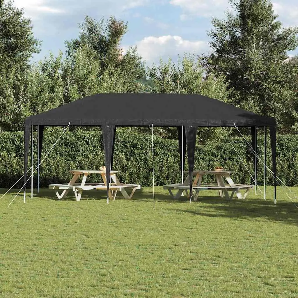 Anthracite Party Tent for Outdoor Gatherings