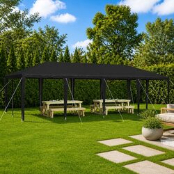 Practical Anthracite Party Tent for All Your Gatherings