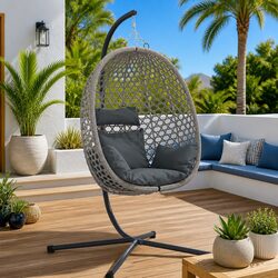 Hanging Egg Chair for Versatile Home Relaxation