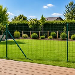 Practical Green Fence Posts for Your Garden Needs