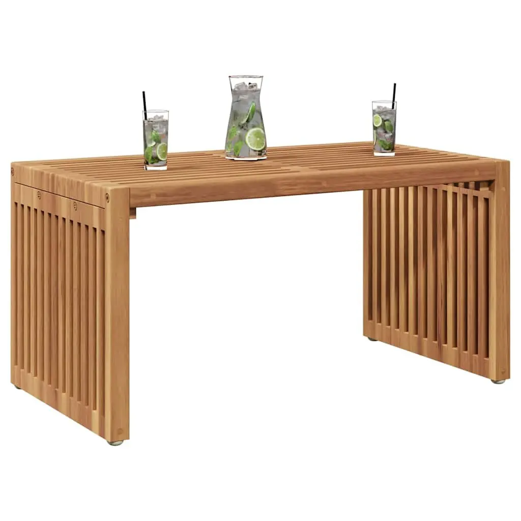 Teak Side Table for Gardens and Patios 70cm