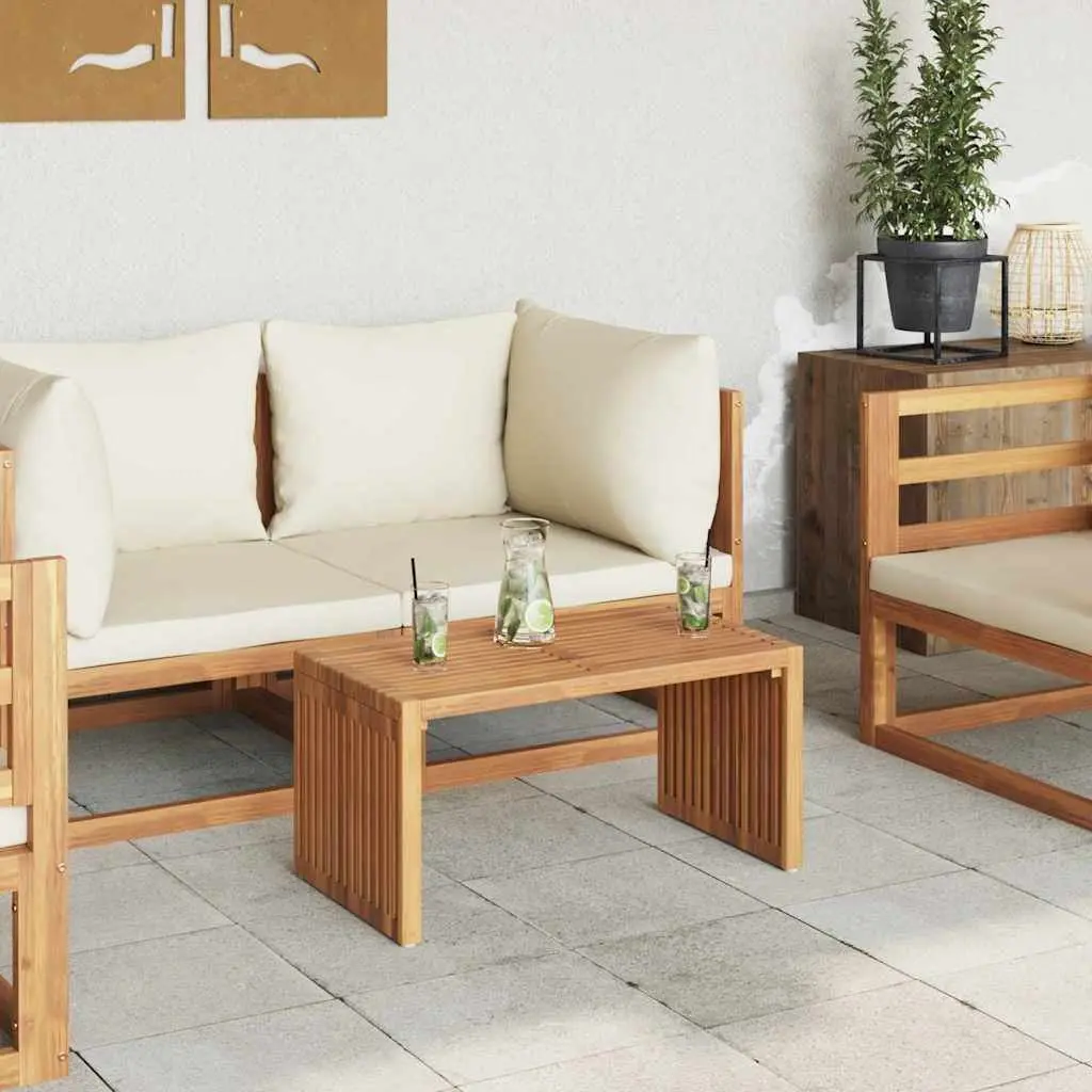 Teak Side Table for Gardens and Patios 70cm