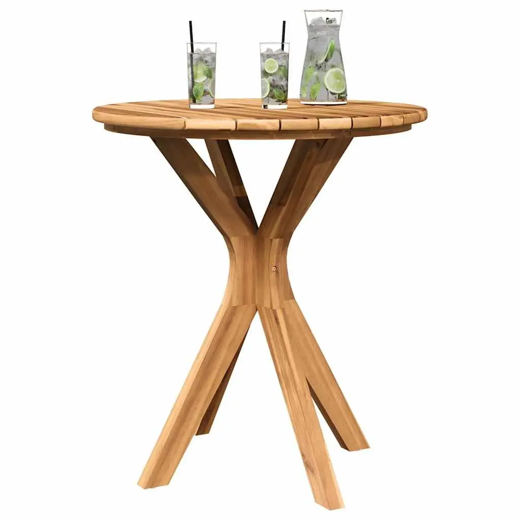 Brown Outdoor Side Table 70x70x75cm for Various Uses