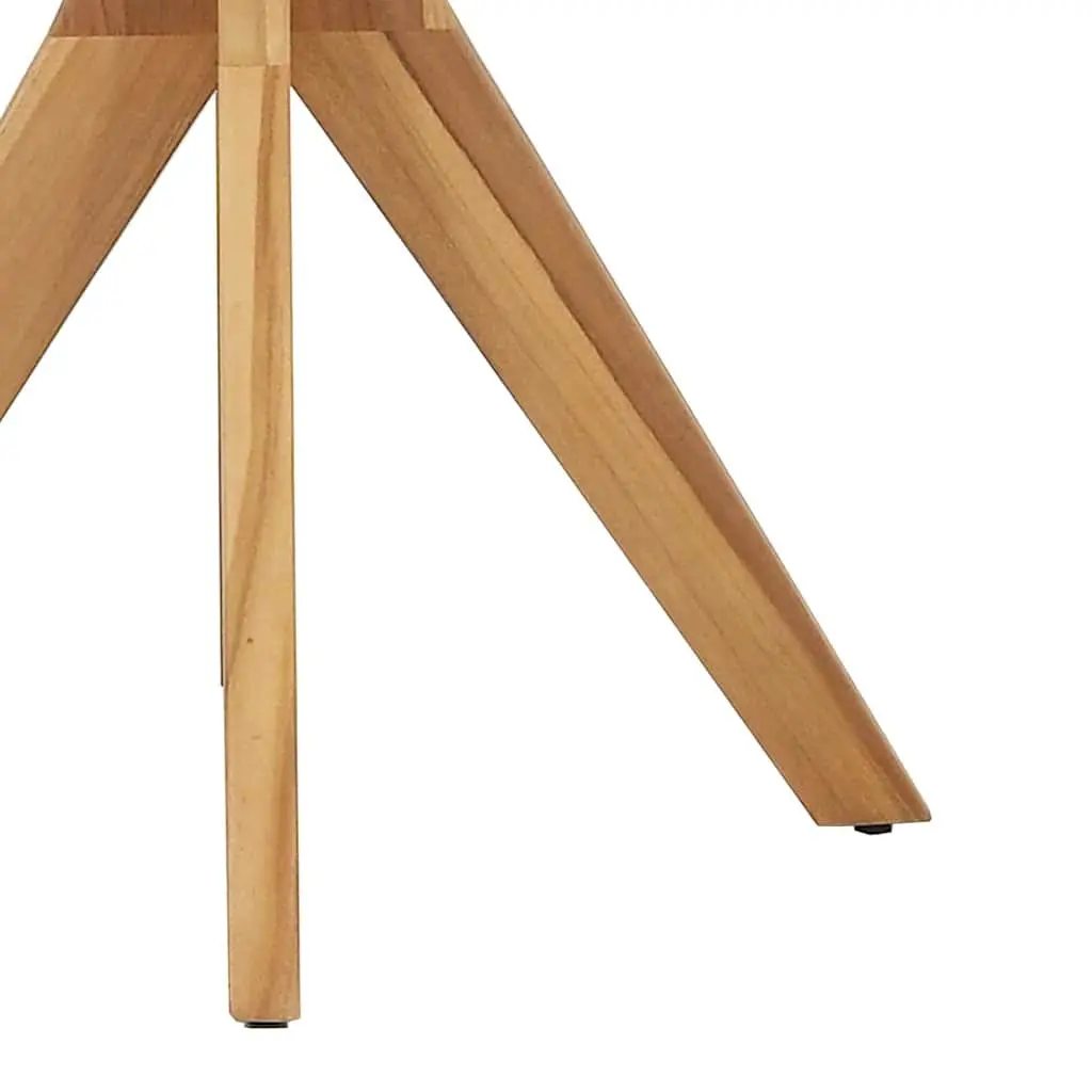 Brown Outdoor Side Table 70x70x75cm for Various Uses