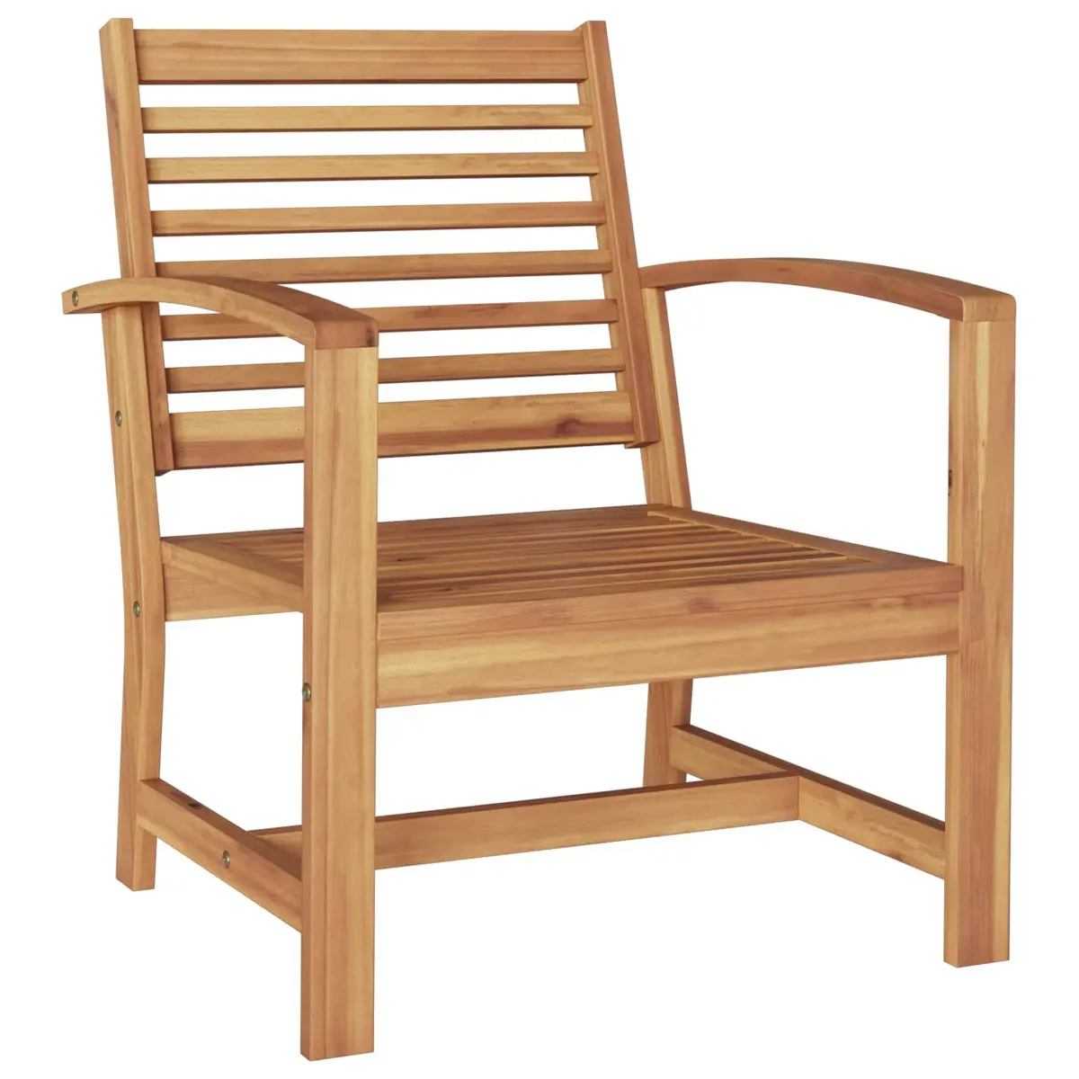 Outdoor Chairs 2 Piece Set Brown Dark Grey Garden Patio Seating 65x60x76.5cm