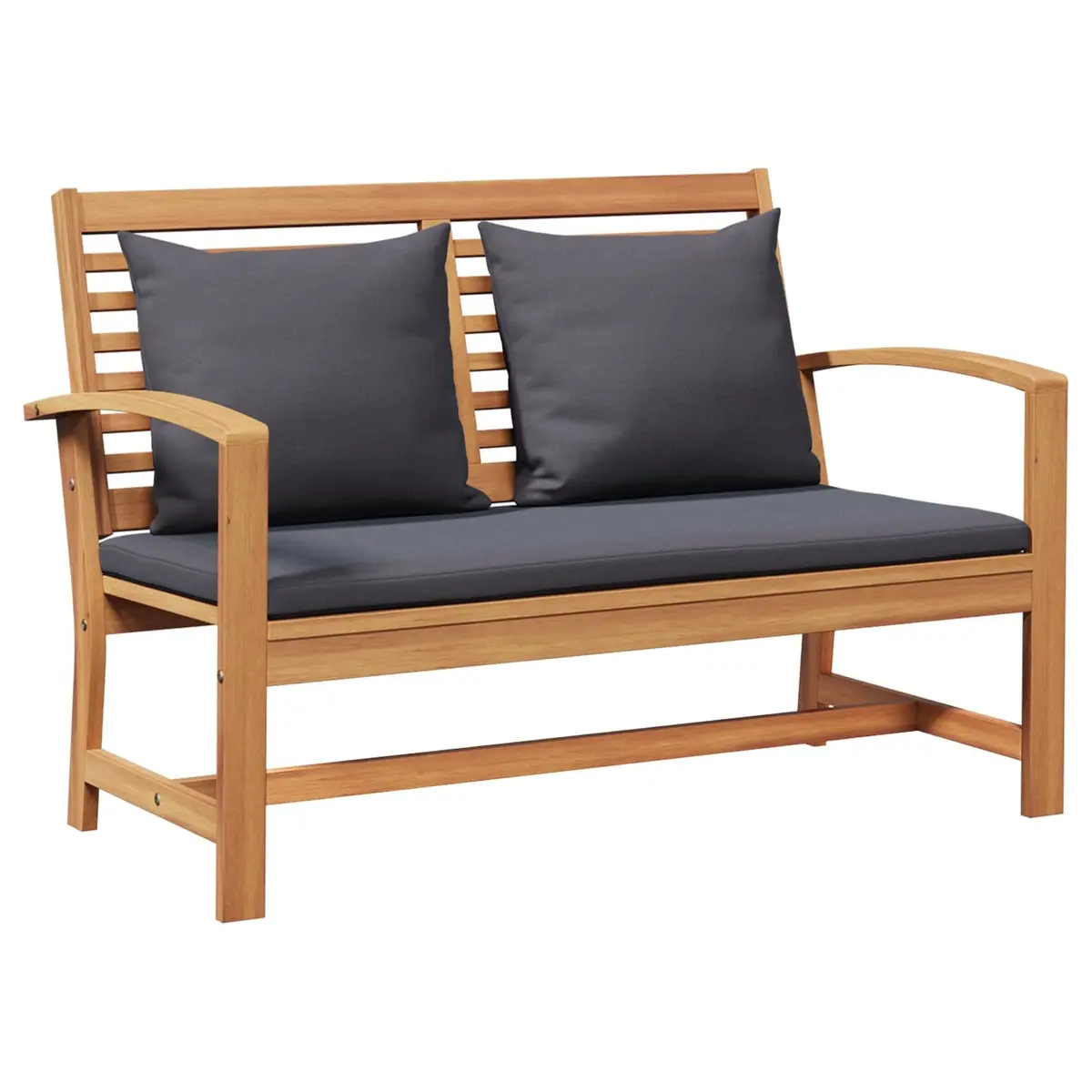 Bench and Table Set for Garden and Patio Spaces