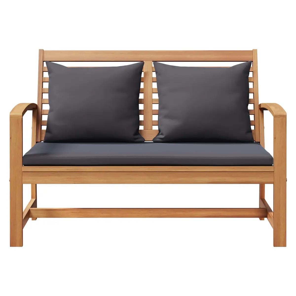 Bench and Table Set for Garden and Patio Spaces