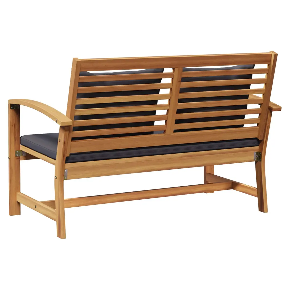 Bench and Table Set for Garden and Patio Spaces