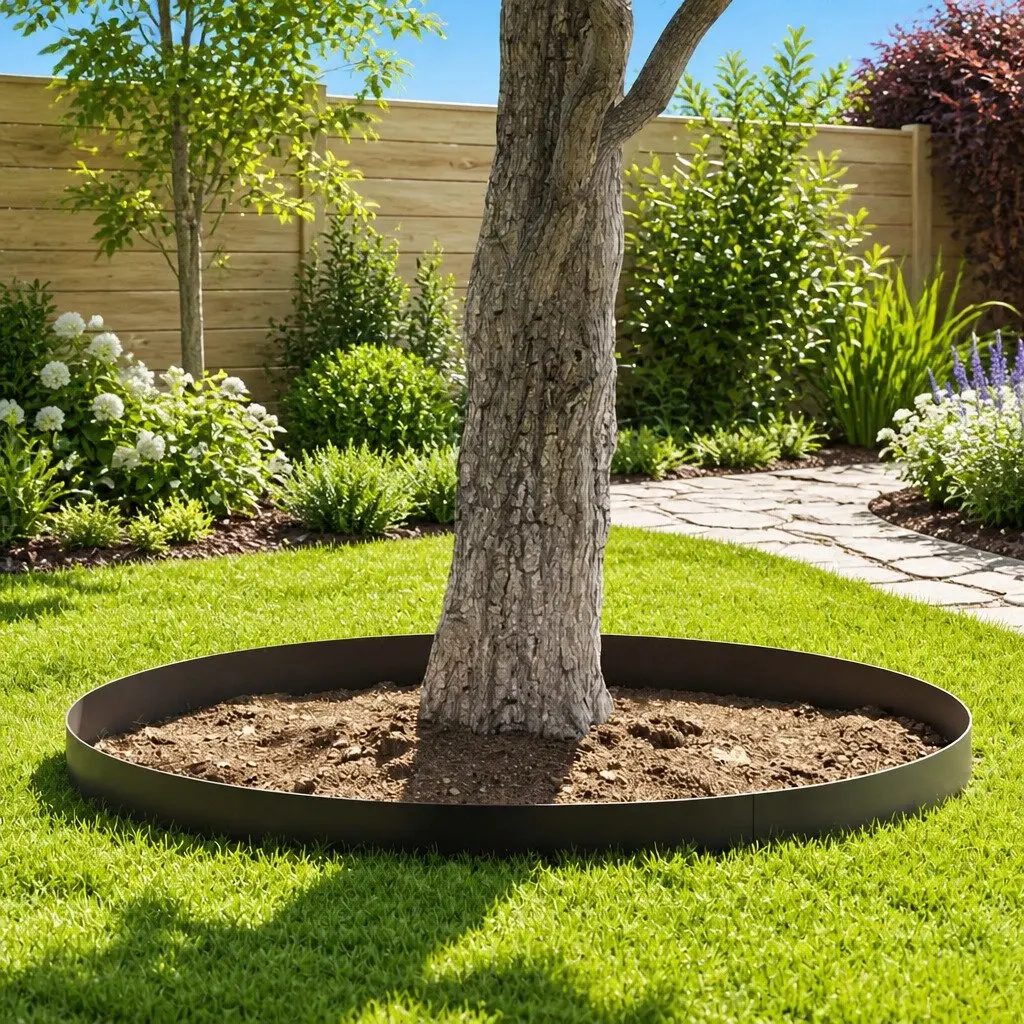 Black Polyethylene Root Barrier 0.7m x 15m Garden Weed Control for Landscaping