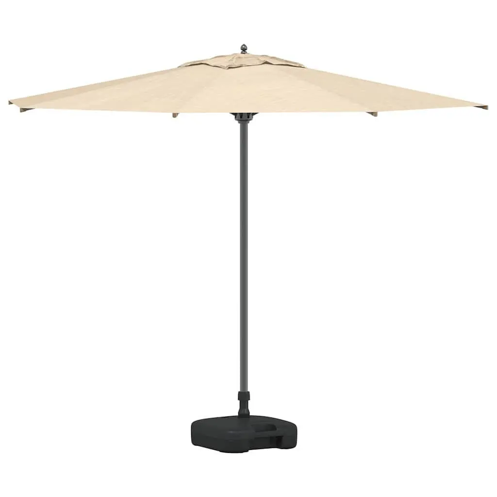 Parasol Base Rectangular High-density Polyethylene 45 x 45 x 29.5 cm Black