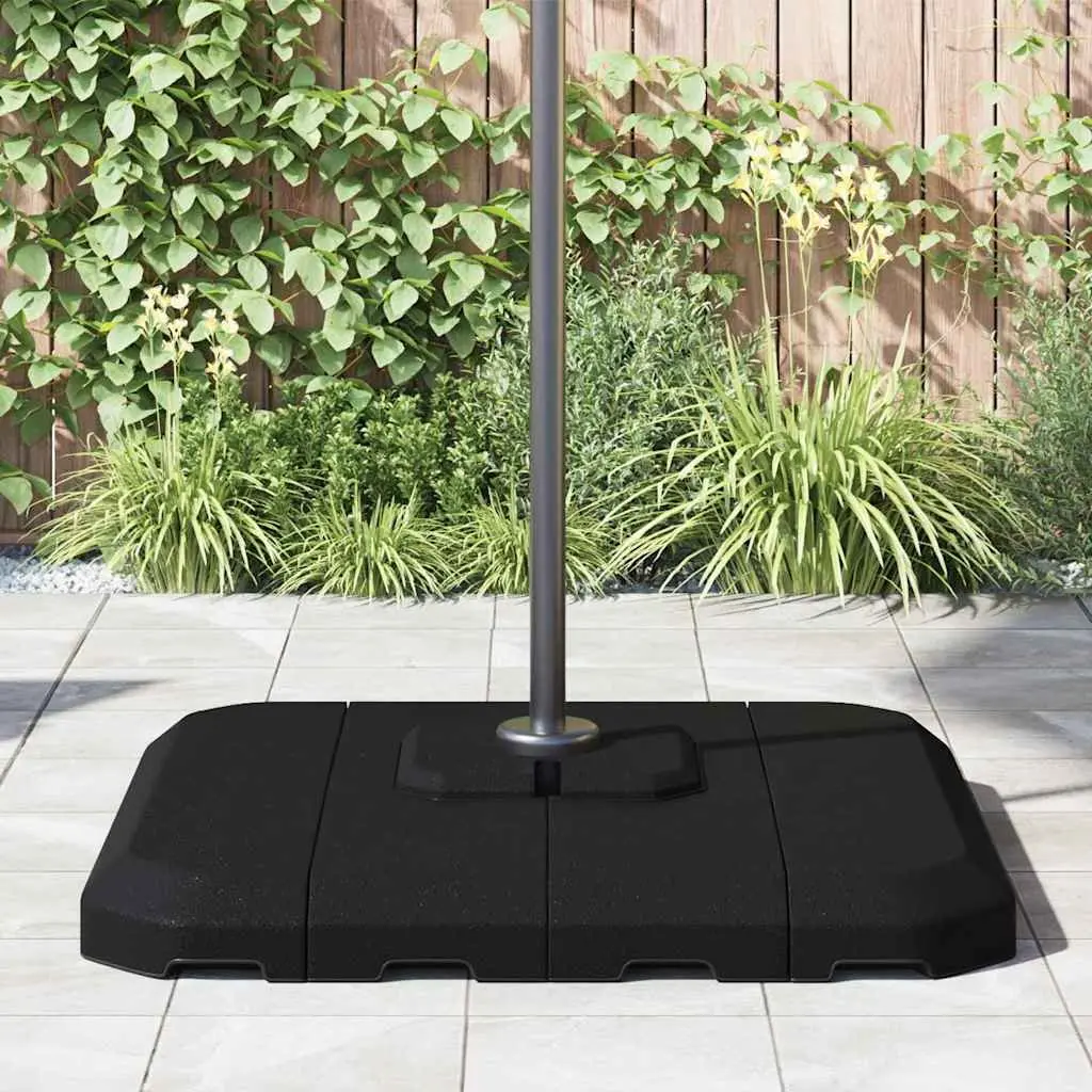 Cantilever Umbrella Base Black Outdoor Patio Garden Support Stand Modern Design