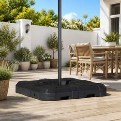 Practical Black Umbrella Base for Your Outdoor Needs