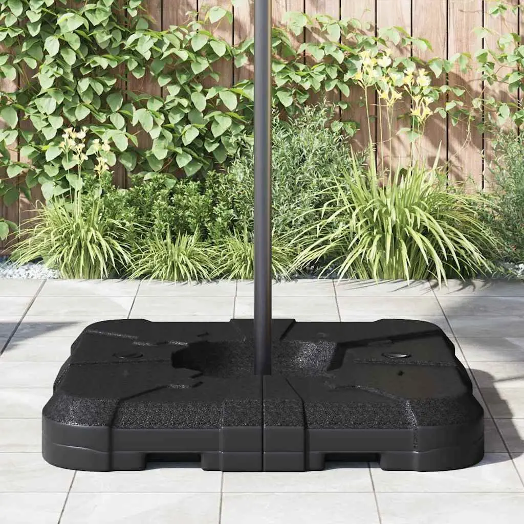 Cantilever Umbrella Base Black Modern Garden Outdoor Patio Shade Stand Portable