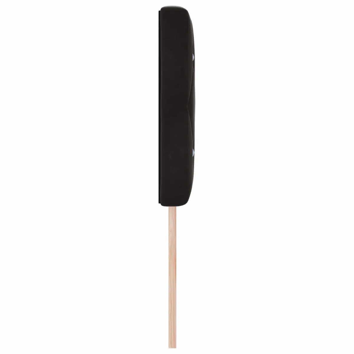 Headboard Velvet 160cm Black Modern Bedroom Upholstered Wall Mount