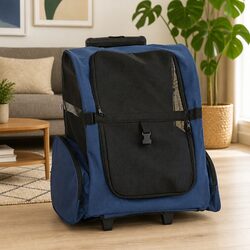 Practical 3-in-1 Pet Trolley for Home & Travel