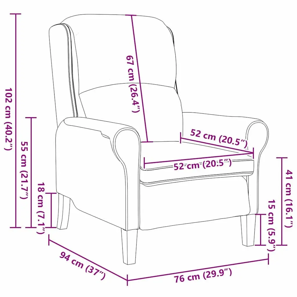 Armchair Black Velvet Upholstered High Back Lounge Chair with Rolled Armrests